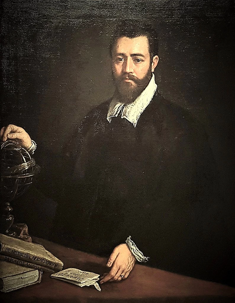 178-Leandro Dal Ponte, detto Bassano-Ritratto di Prospero Alpino  